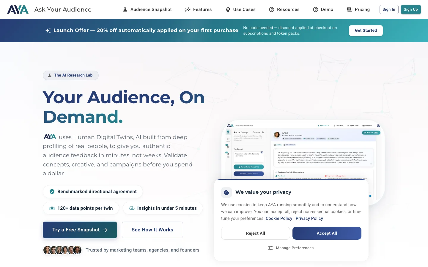 Ask Your Audience hero image