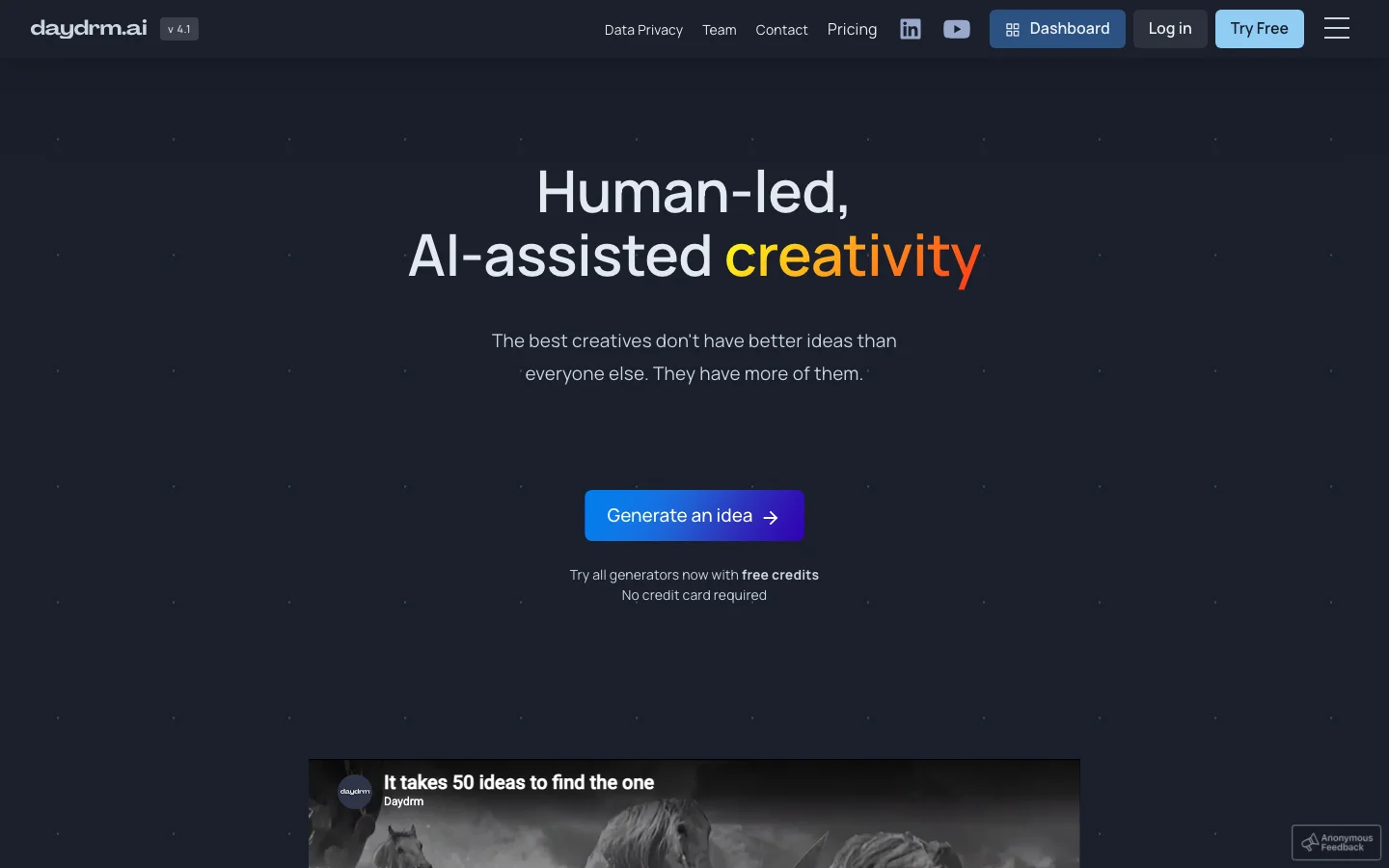 Daydrm.ai hero image