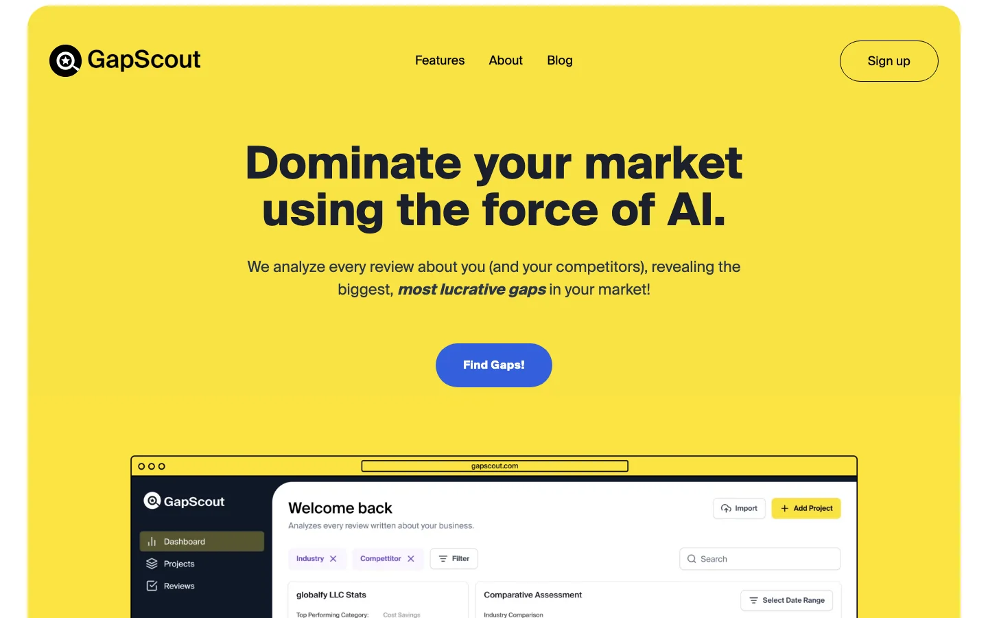GapScout hero image