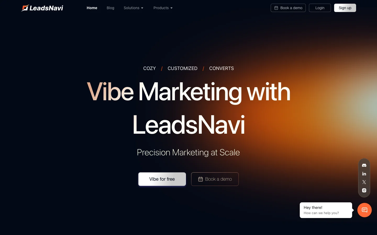 LeadsNavi hero image