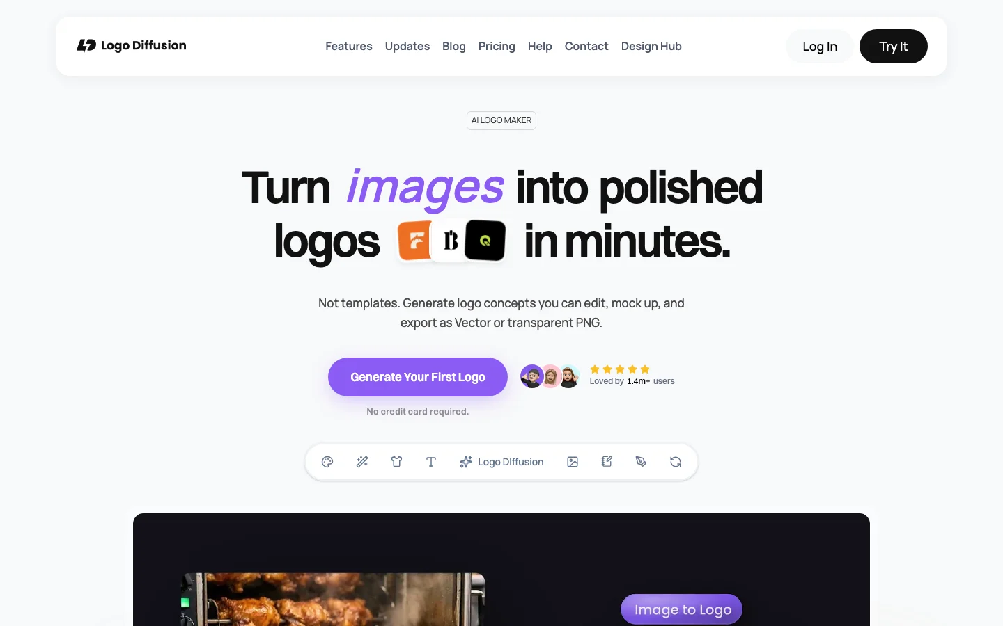 Logo Diffusion hero image