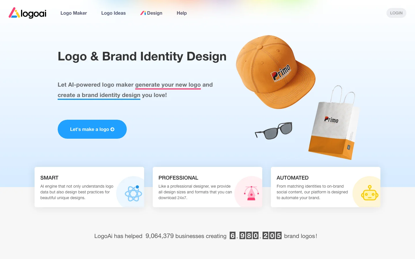 LogoAi hero image