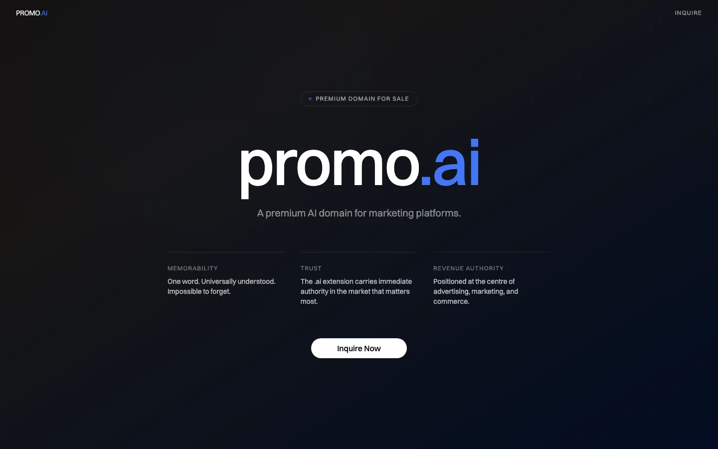 Promo.ai hero image