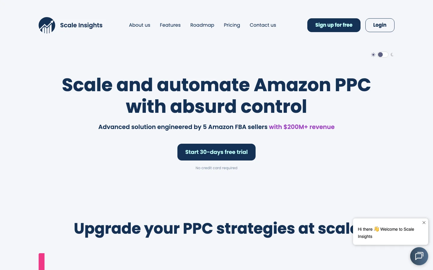 Scale Insights hero image