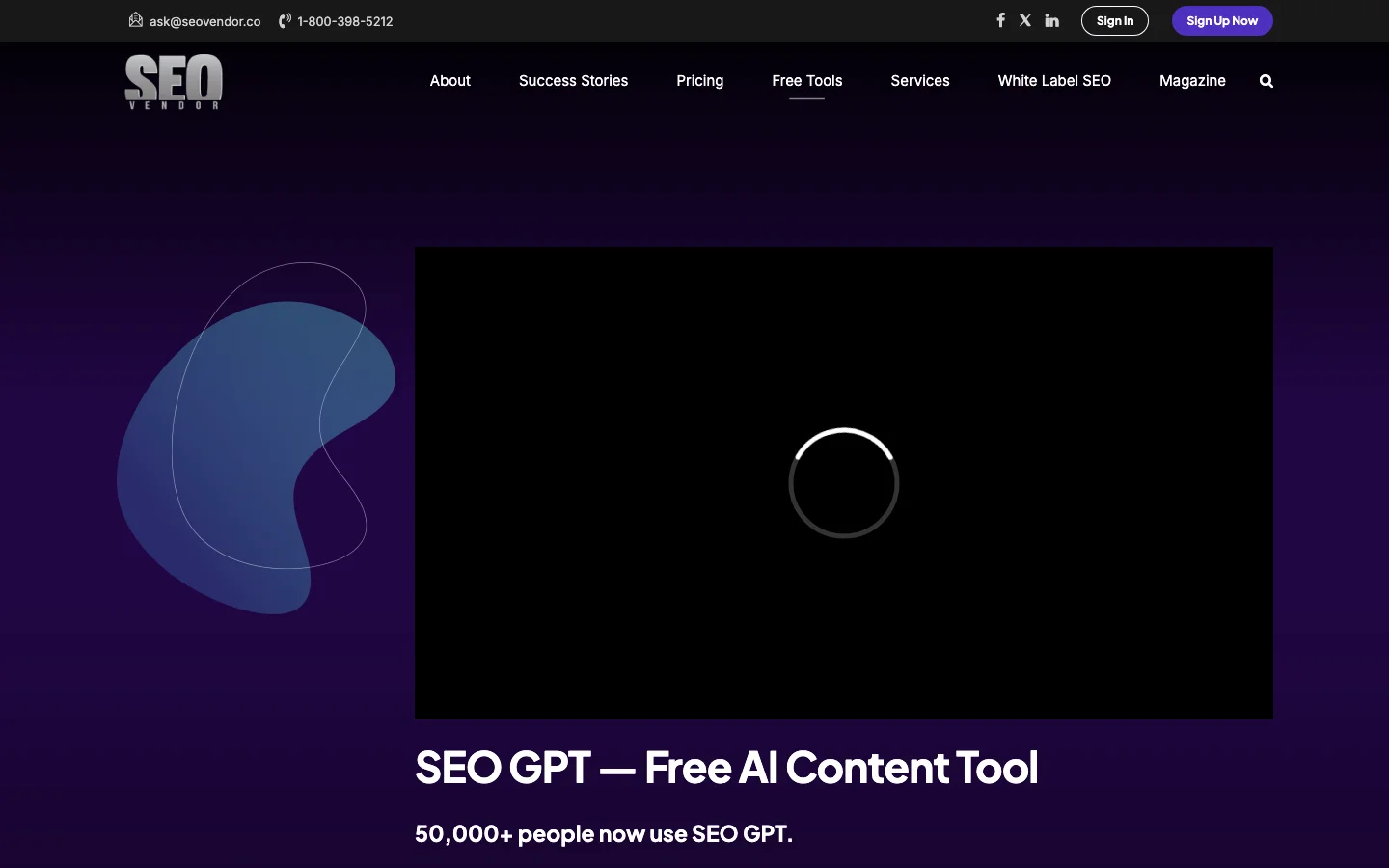 SEO GPT hero image
