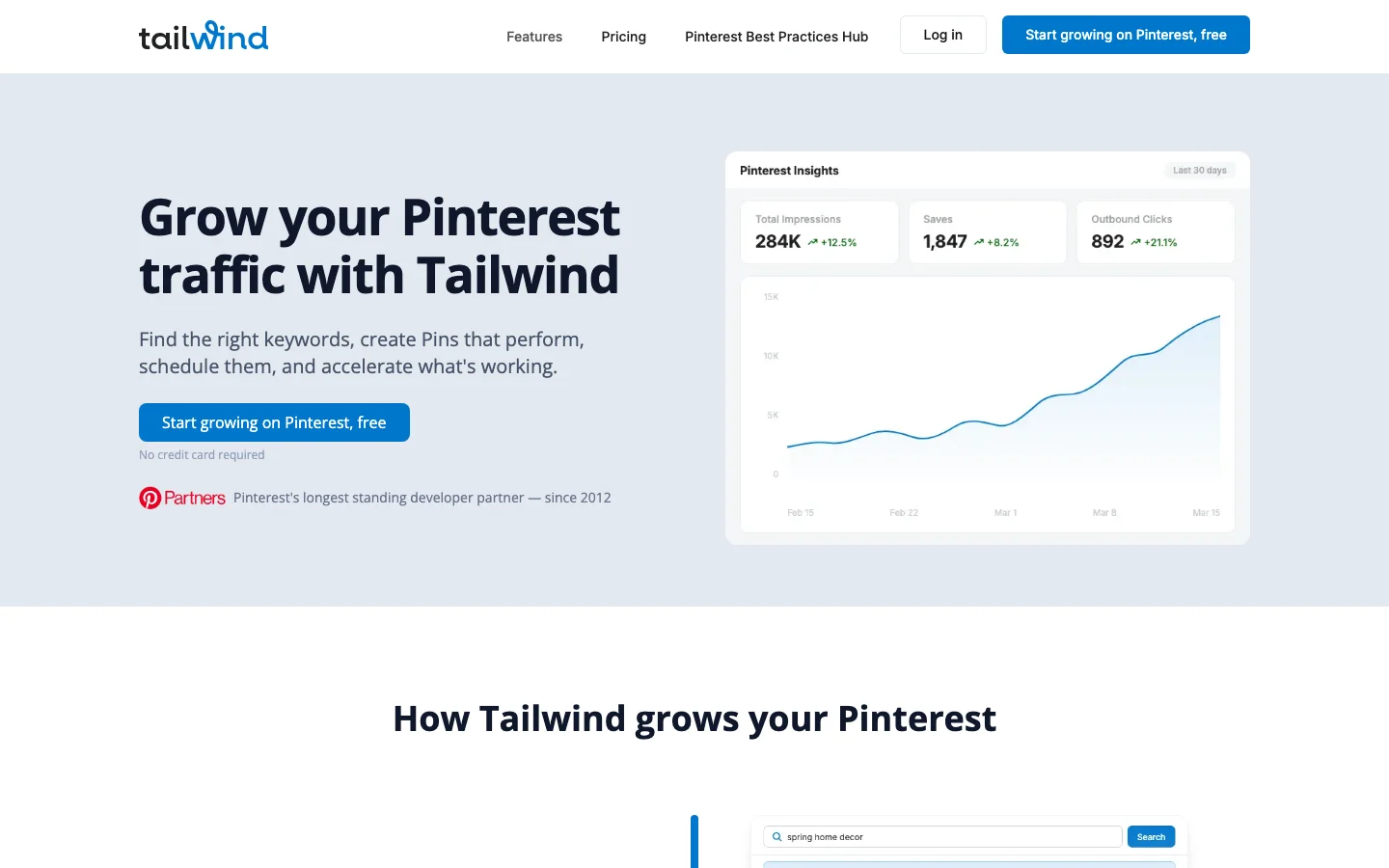 Tailwind hero image