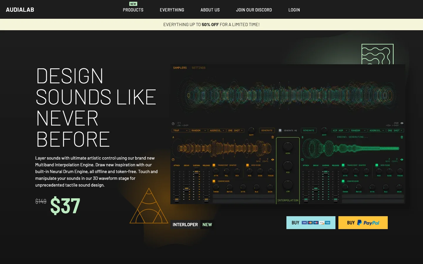 Audialab Emergent Drums hero image