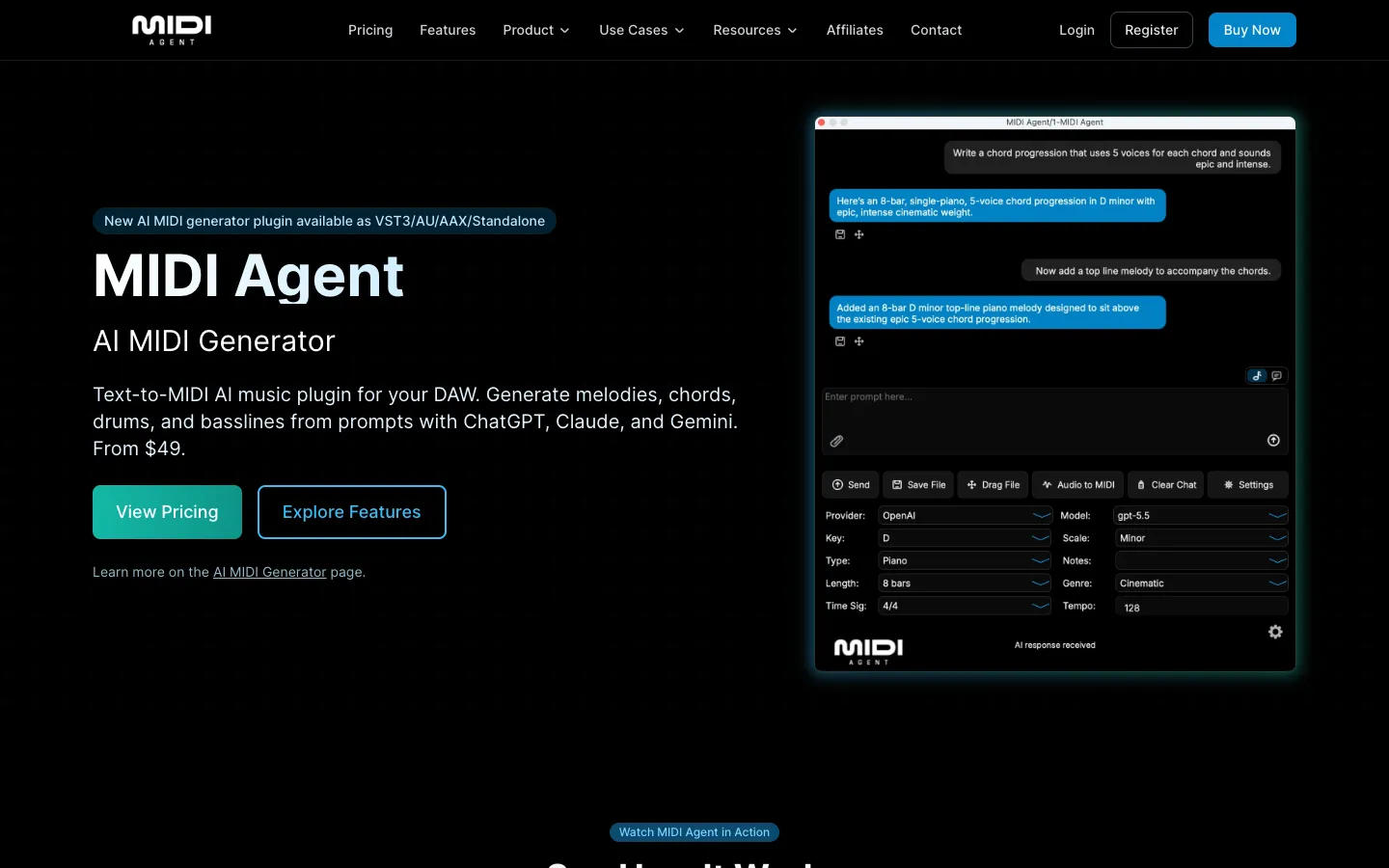MIDI Agent hero image