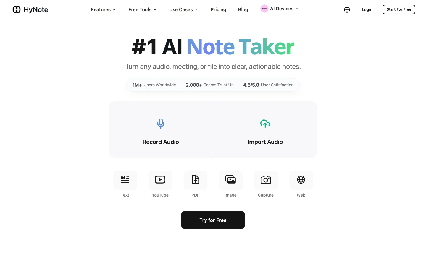 AI Notebook hero image