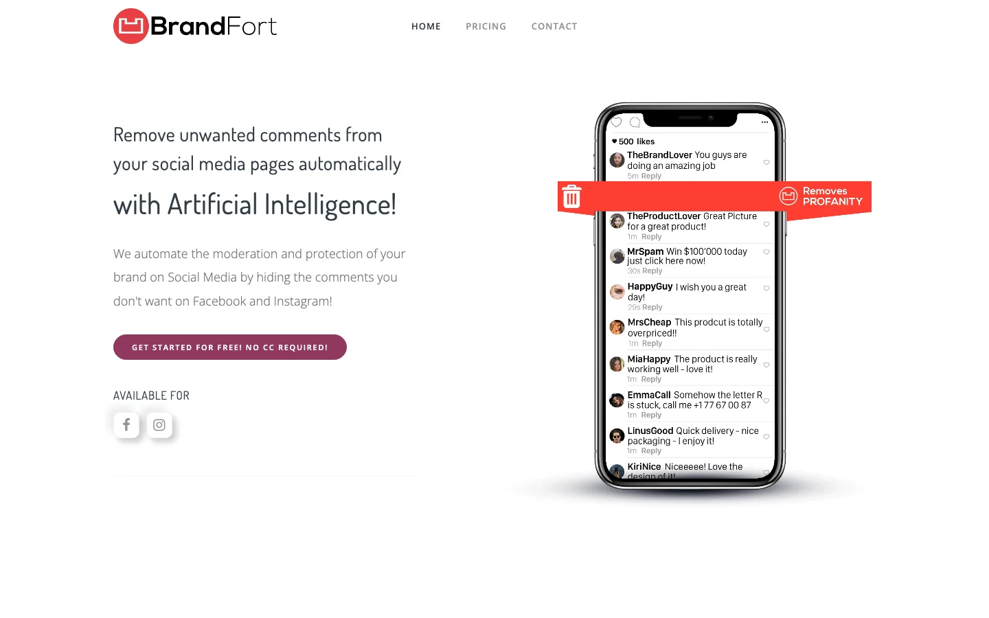 Brandfort.co hero image