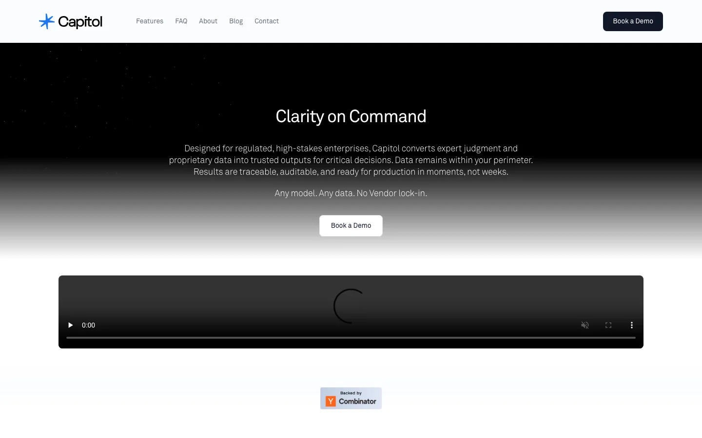Capitol.ai hero image