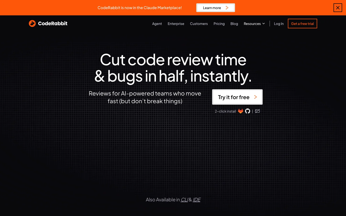 CodeRabbit hero image