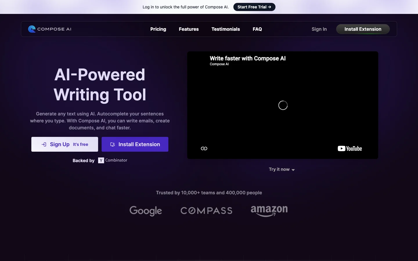 Compose AI hero image