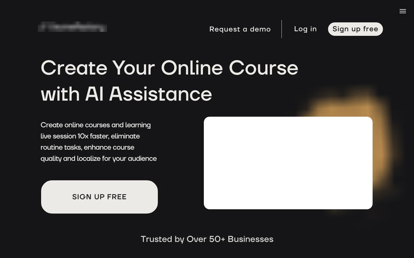 CourseFactory AI hero image