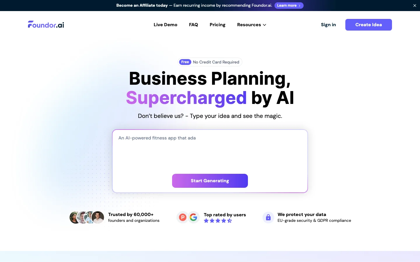 Foundor.ai hero image