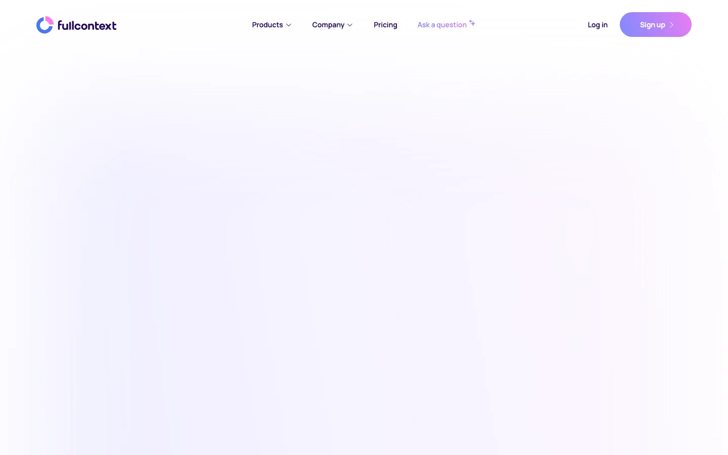 FullContext hero image