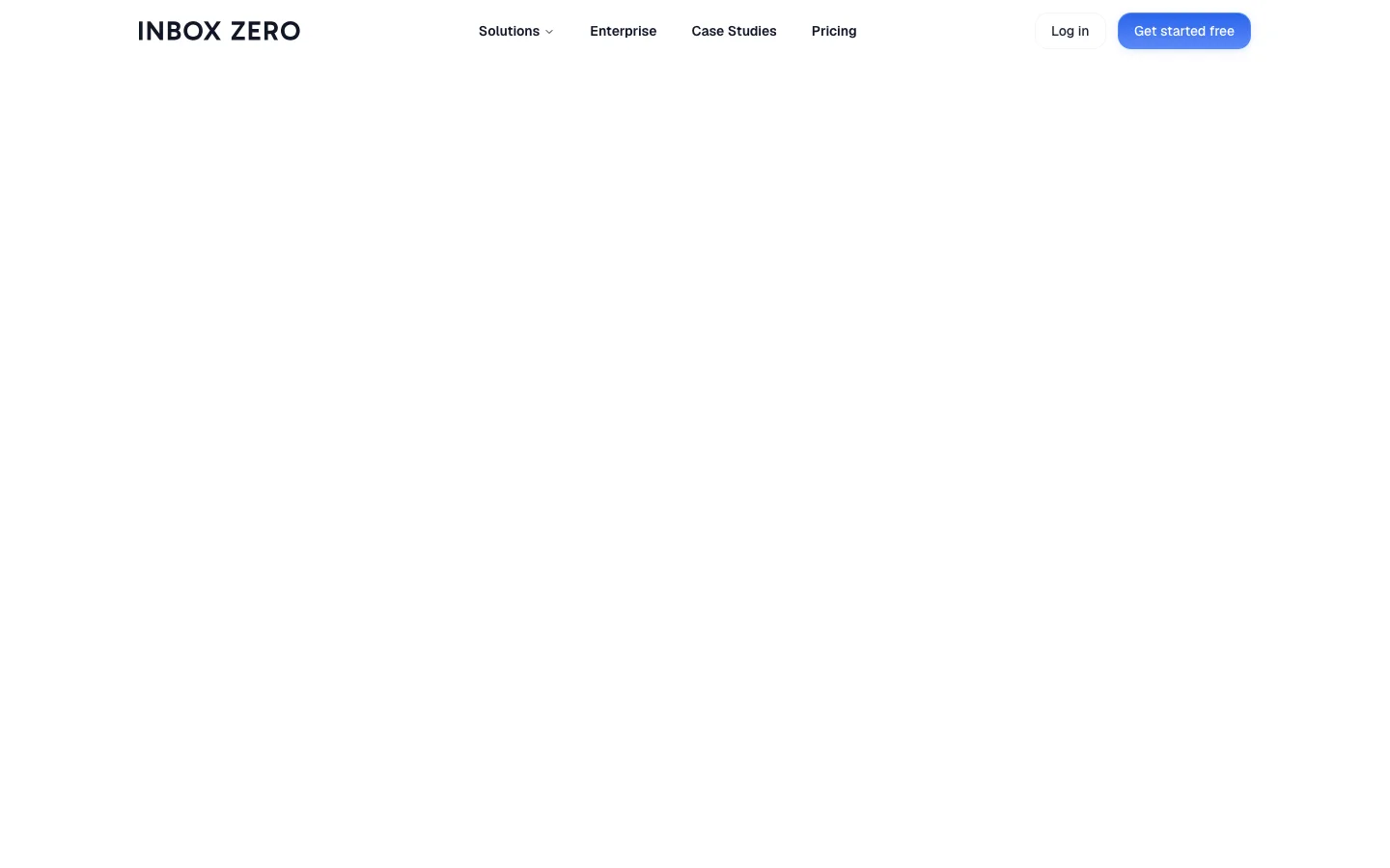Inbox Zero hero image
