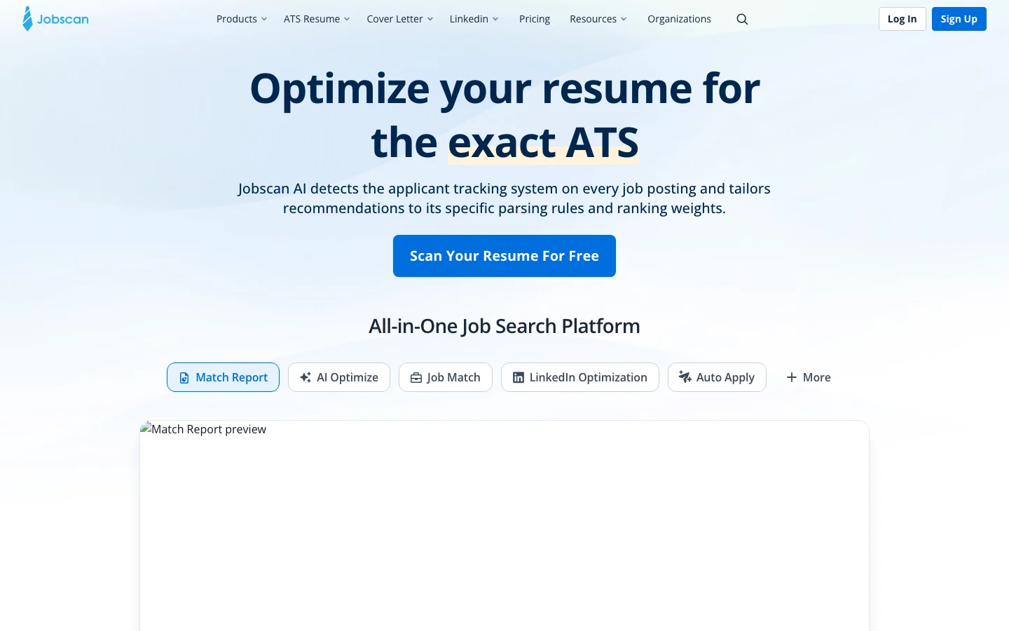 Jobscan hero image