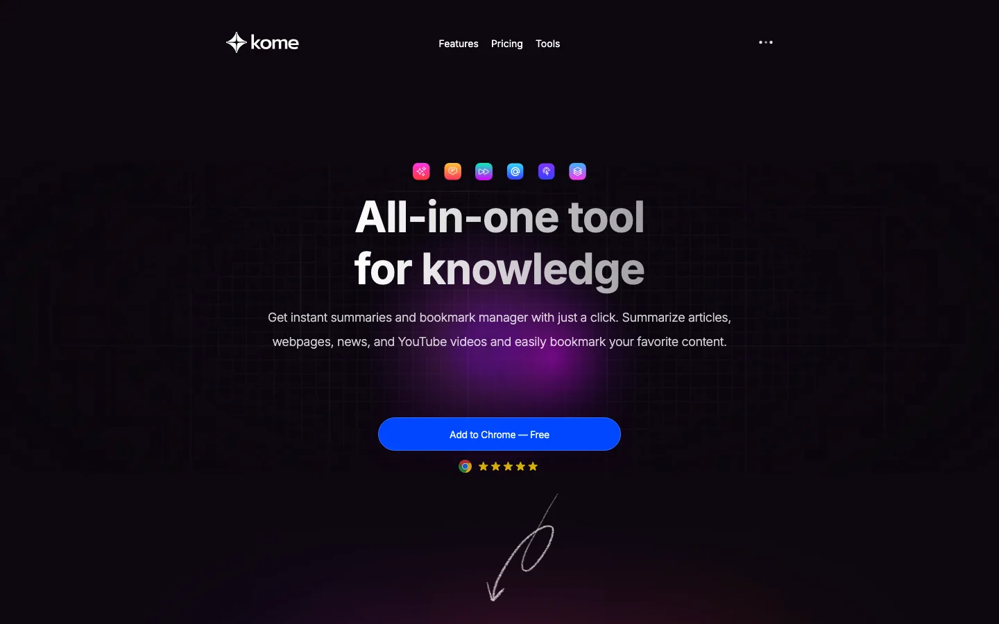 Kome hero image