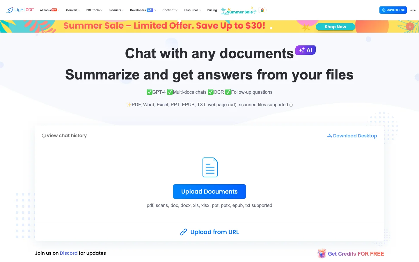 LightPDF hero image