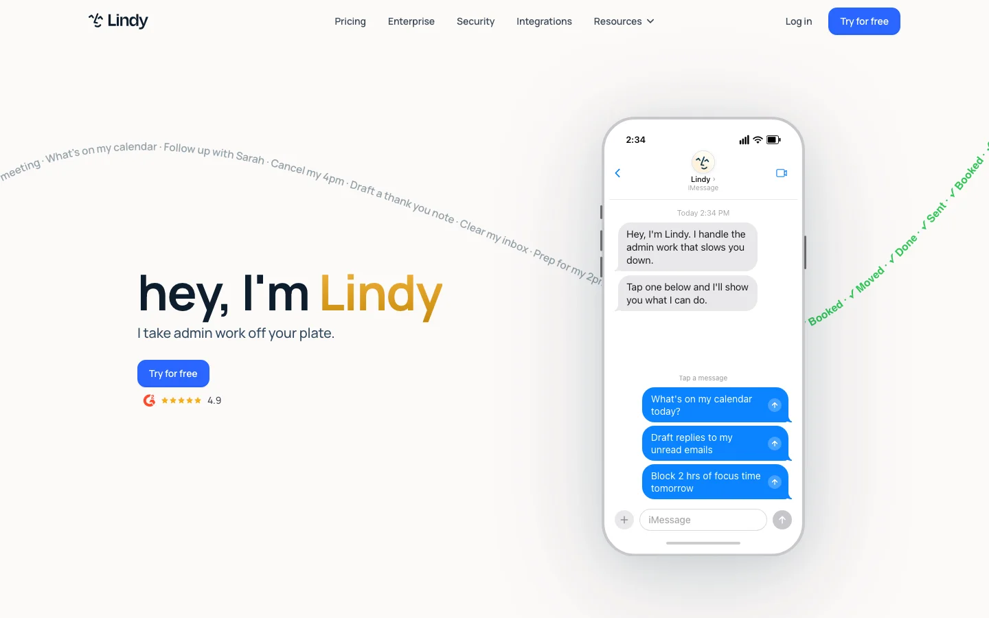 Lindy hero image