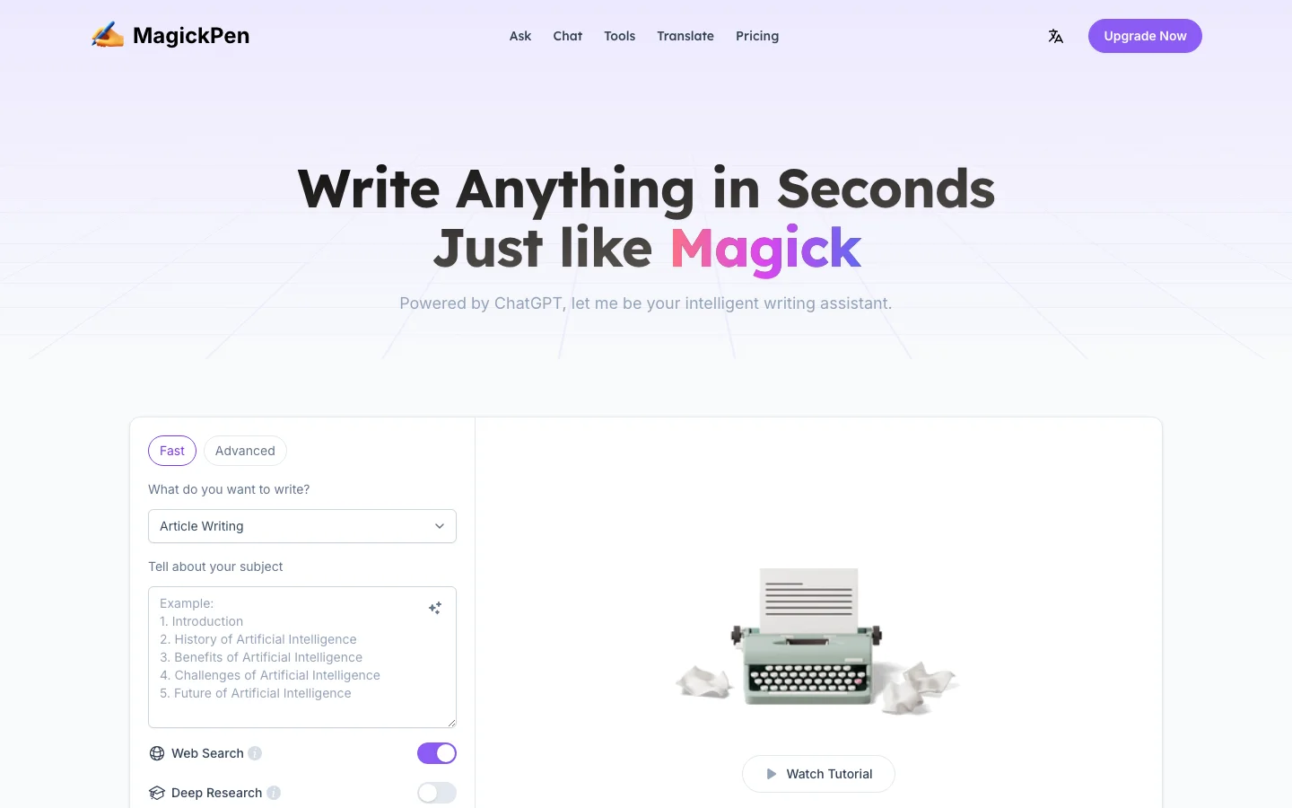 MagickPen hero image