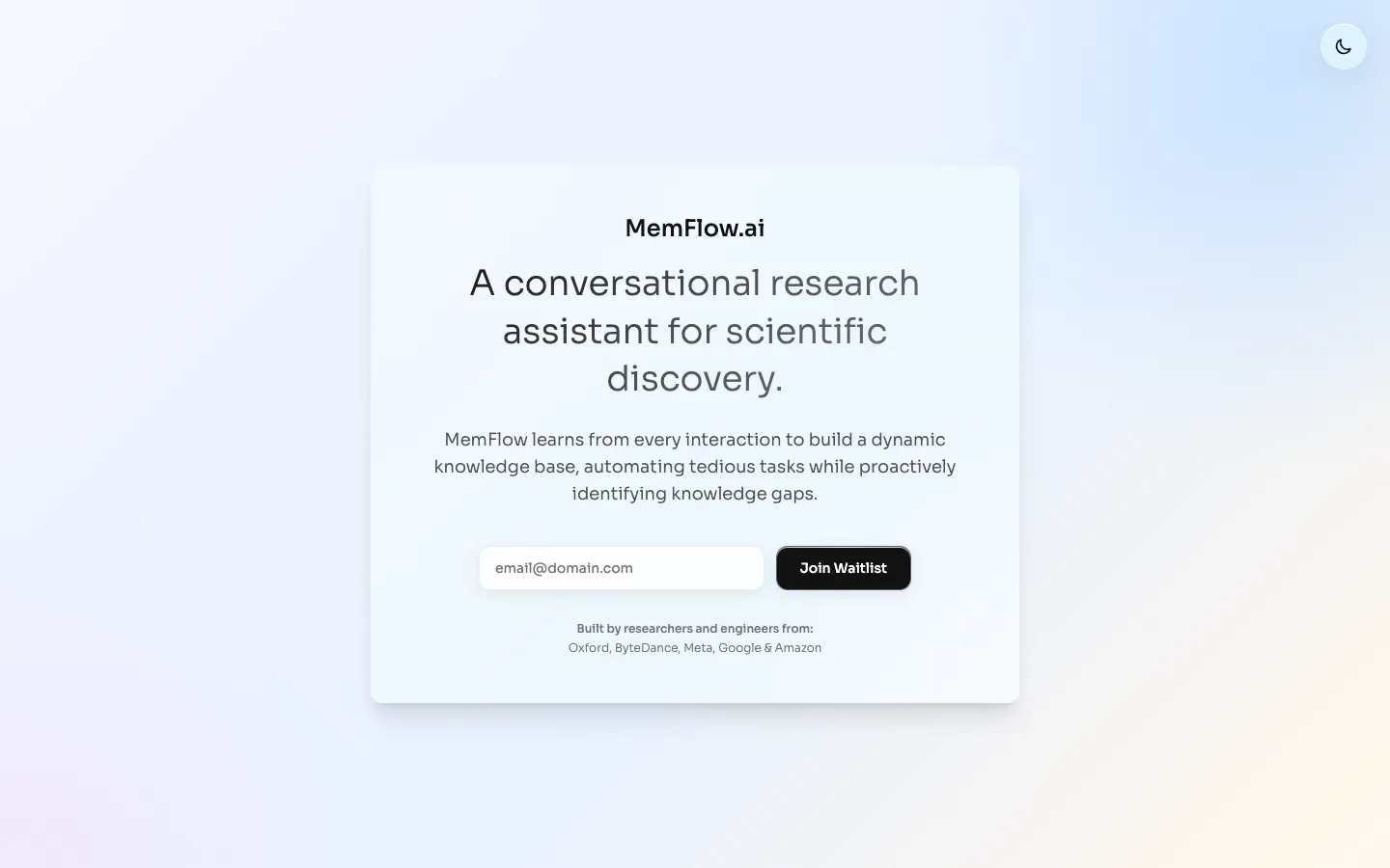 MemFlow hero image
