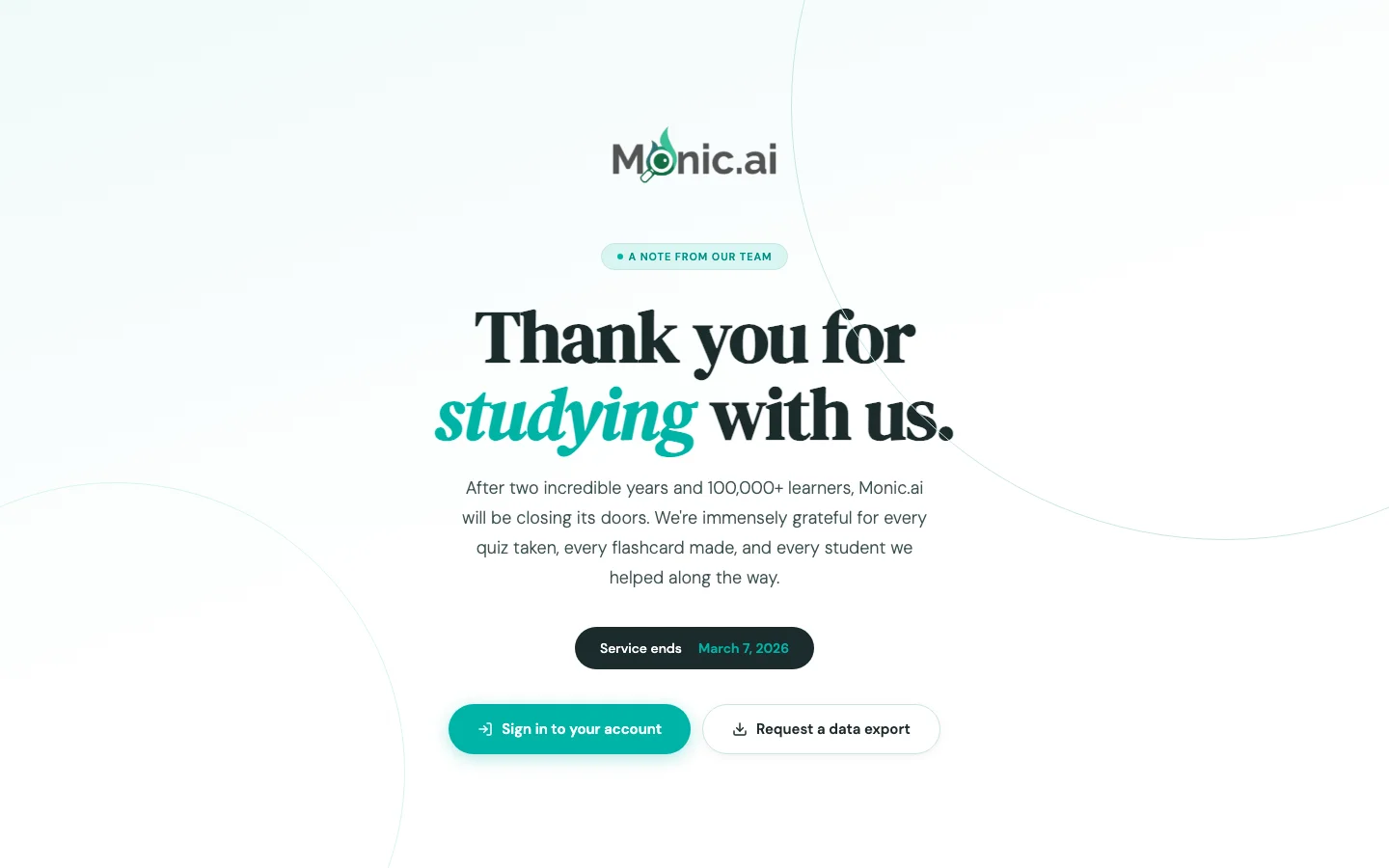 Monic.ai hero image