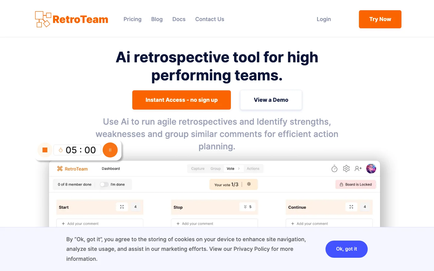 RetroTeam hero image