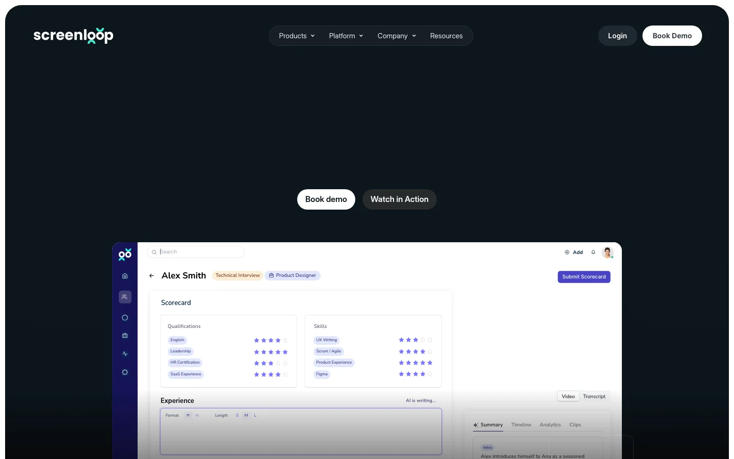 Screenloop hero image