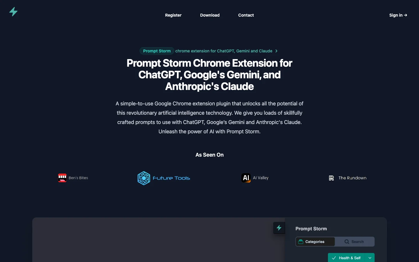 Prompt Storm hero image