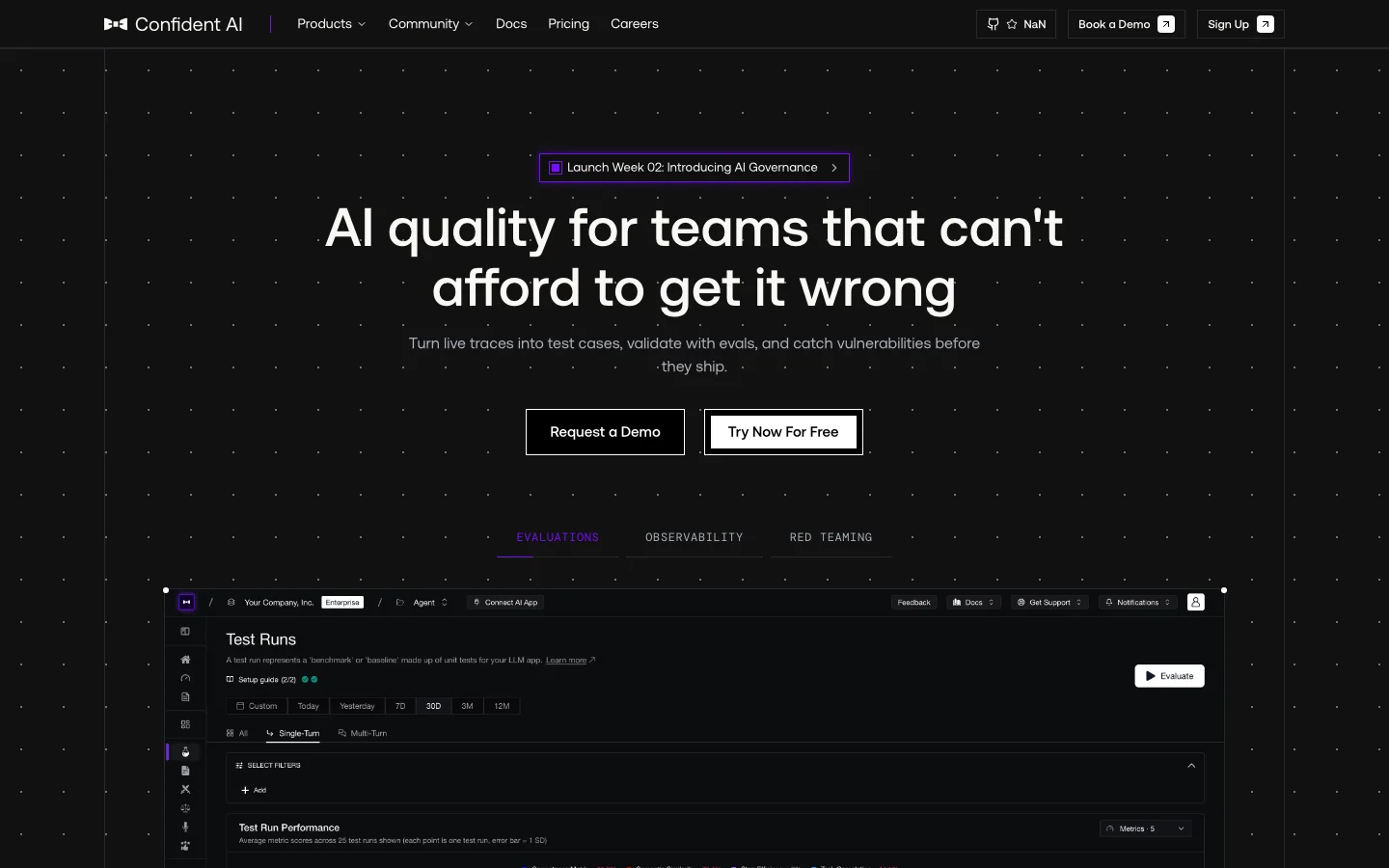 Confident AI hero image