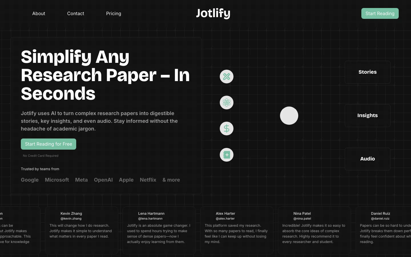 Jotlify hero image