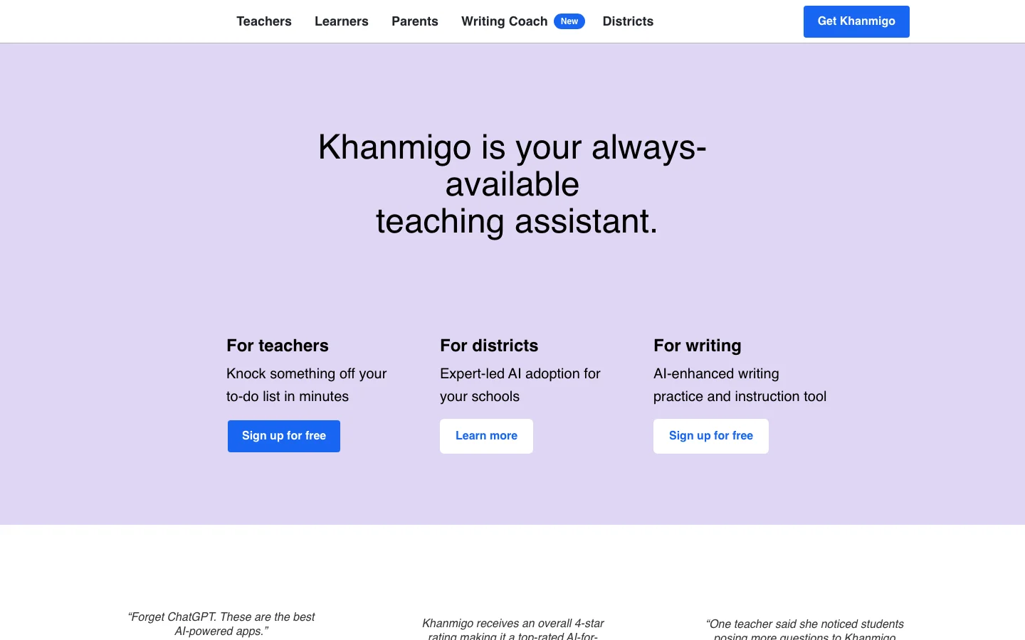 Khan Academy hero image