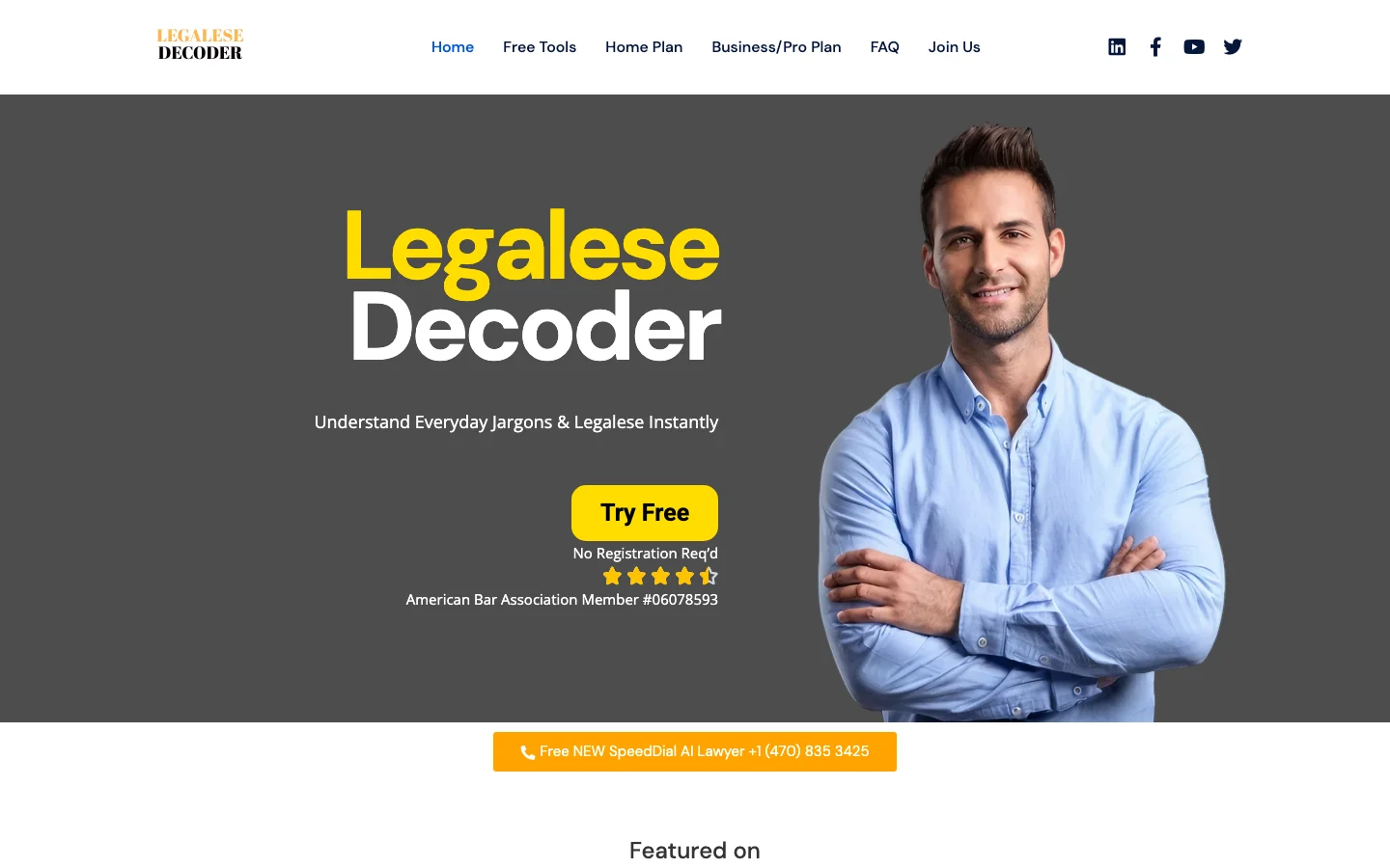 Legalese Decoder hero image