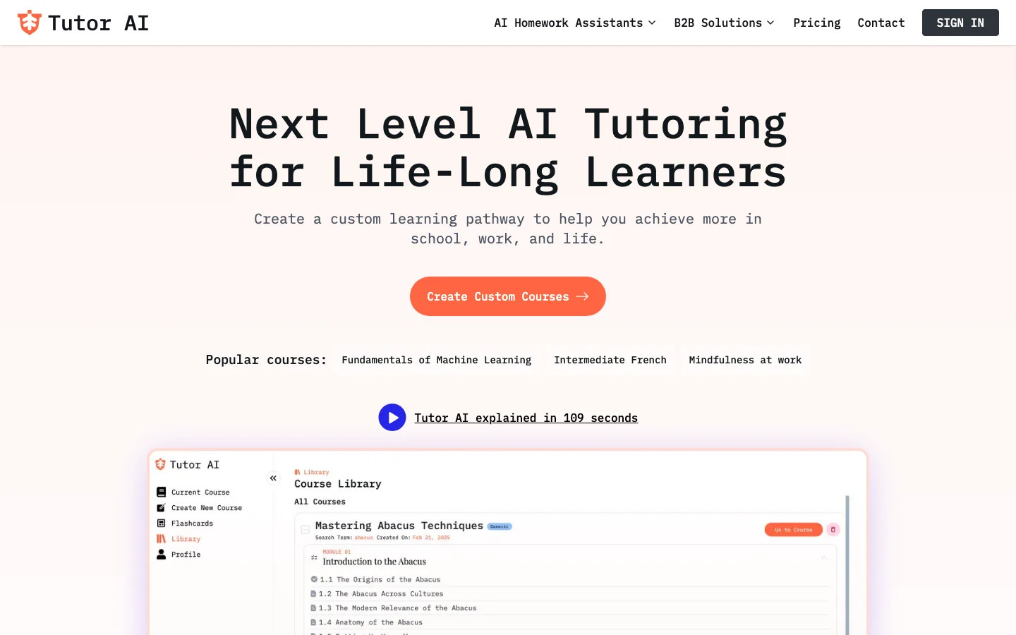 TutorAI hero image