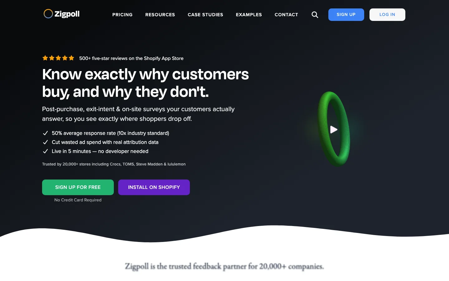 Zigpoll hero image