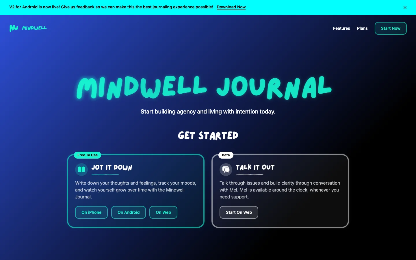 MindwellAI hero image