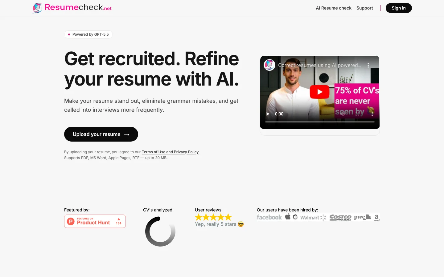 resumecheck.net hero image
