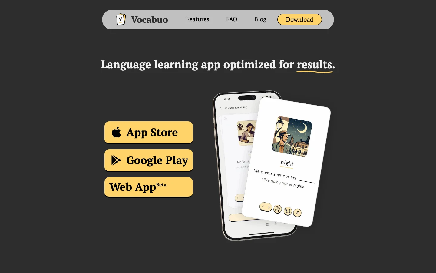 Vocabuo hero image