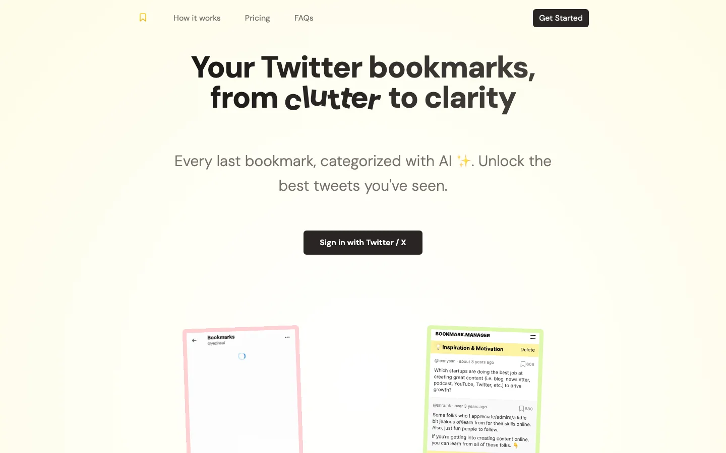 Bookmarks Manager hero image