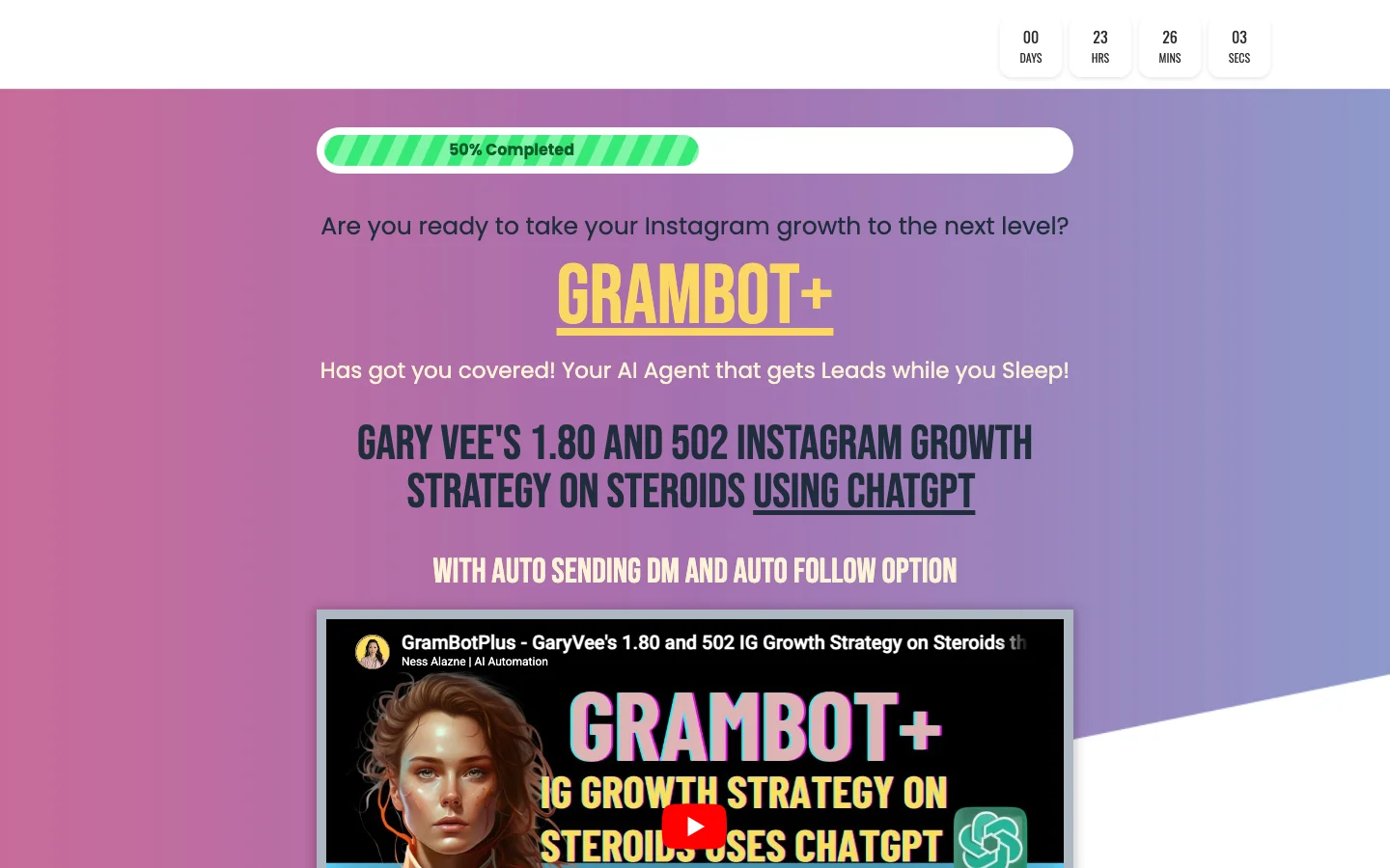 GramBotPlus hero image