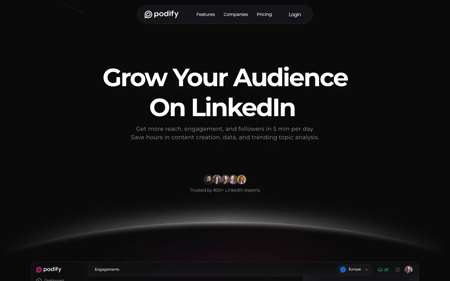 Podify hero image