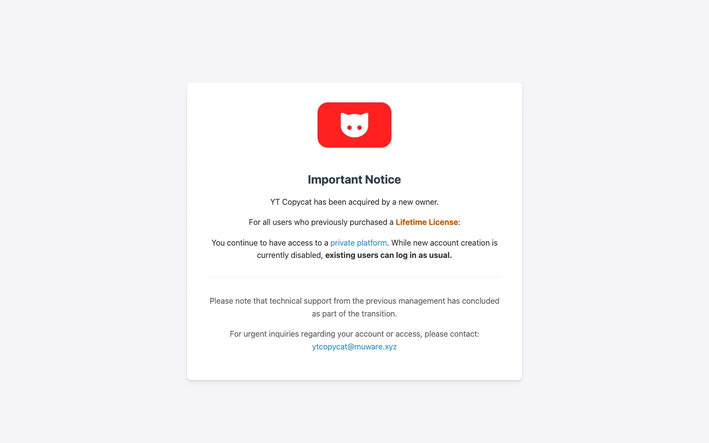 YT Copycat hero image