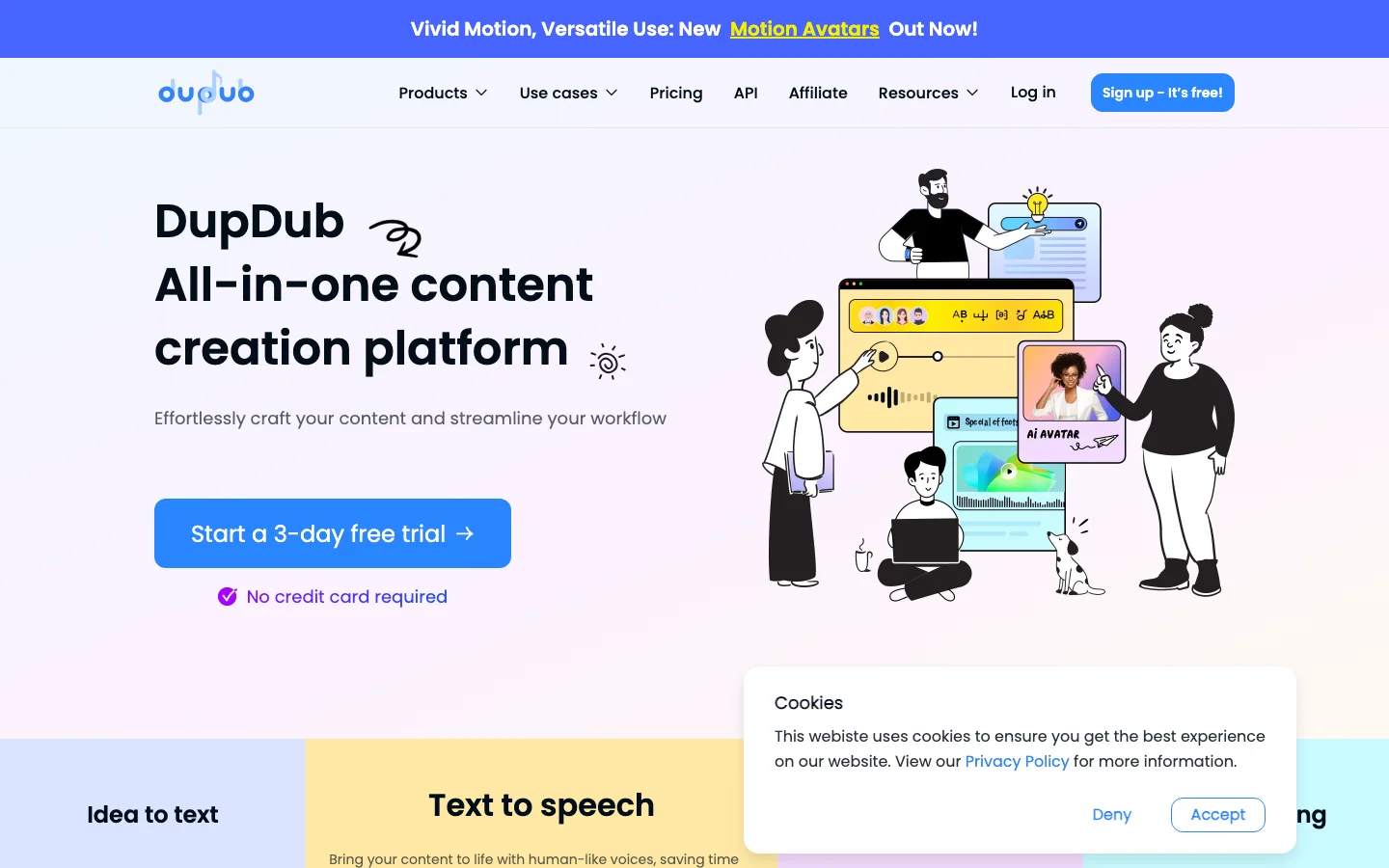 DupDub hero image
