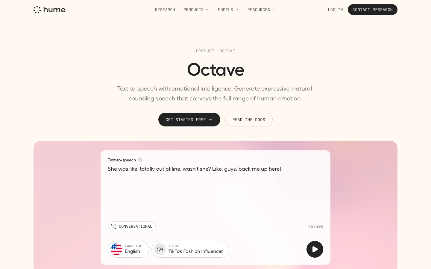 Octave hero image