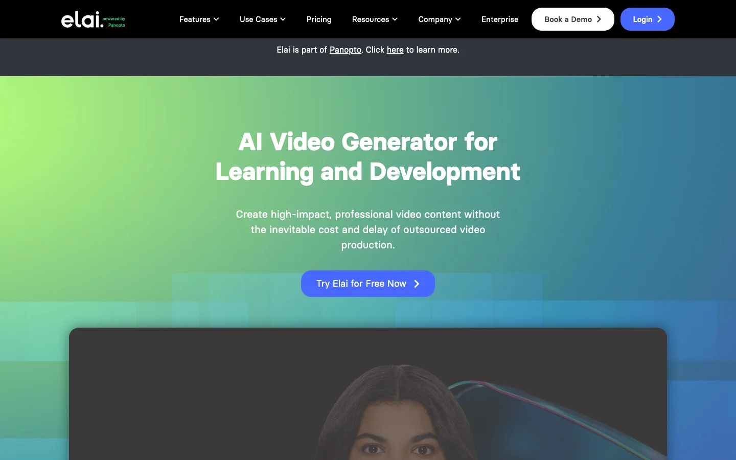 Elai.io hero image