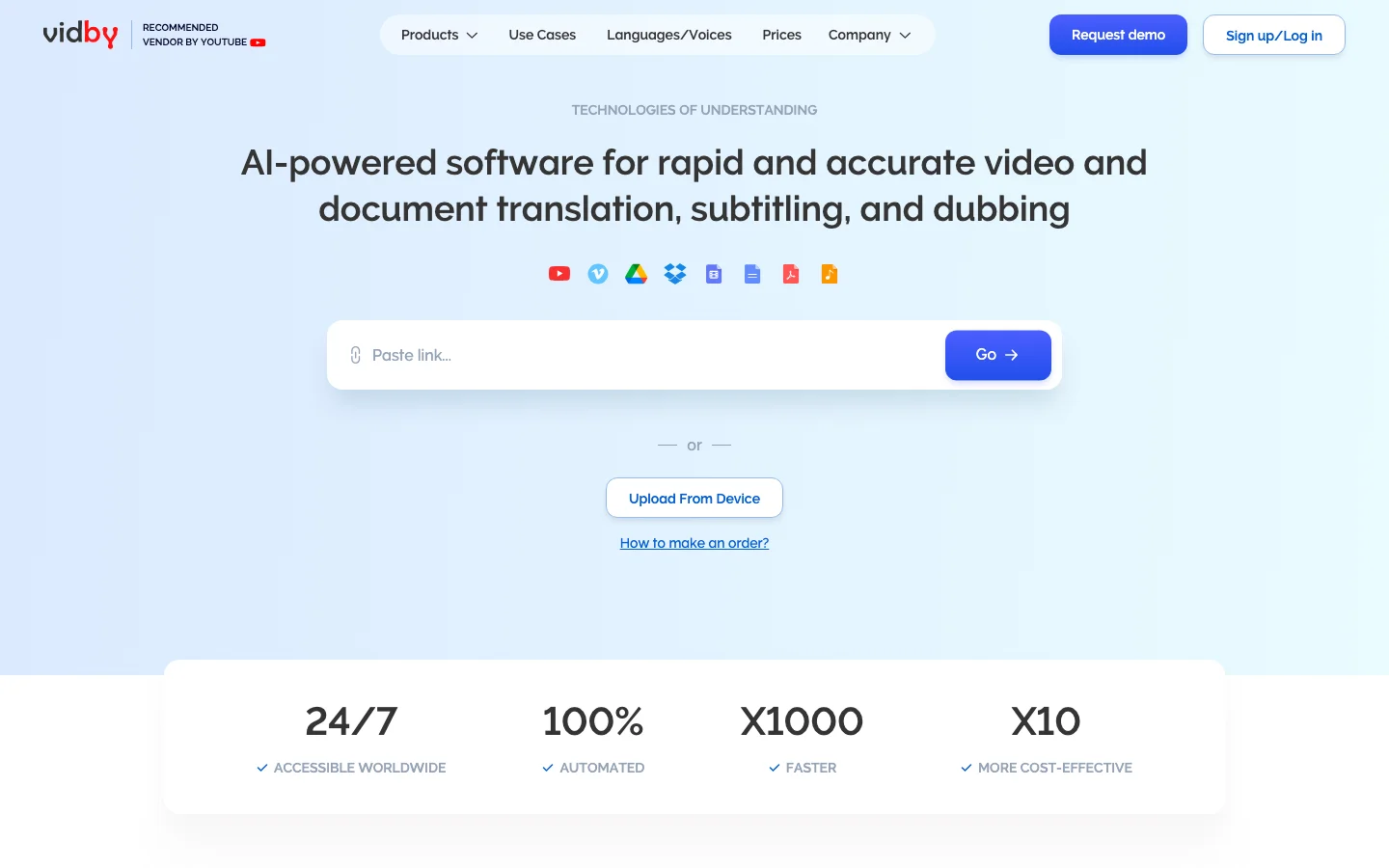 vidby hero image