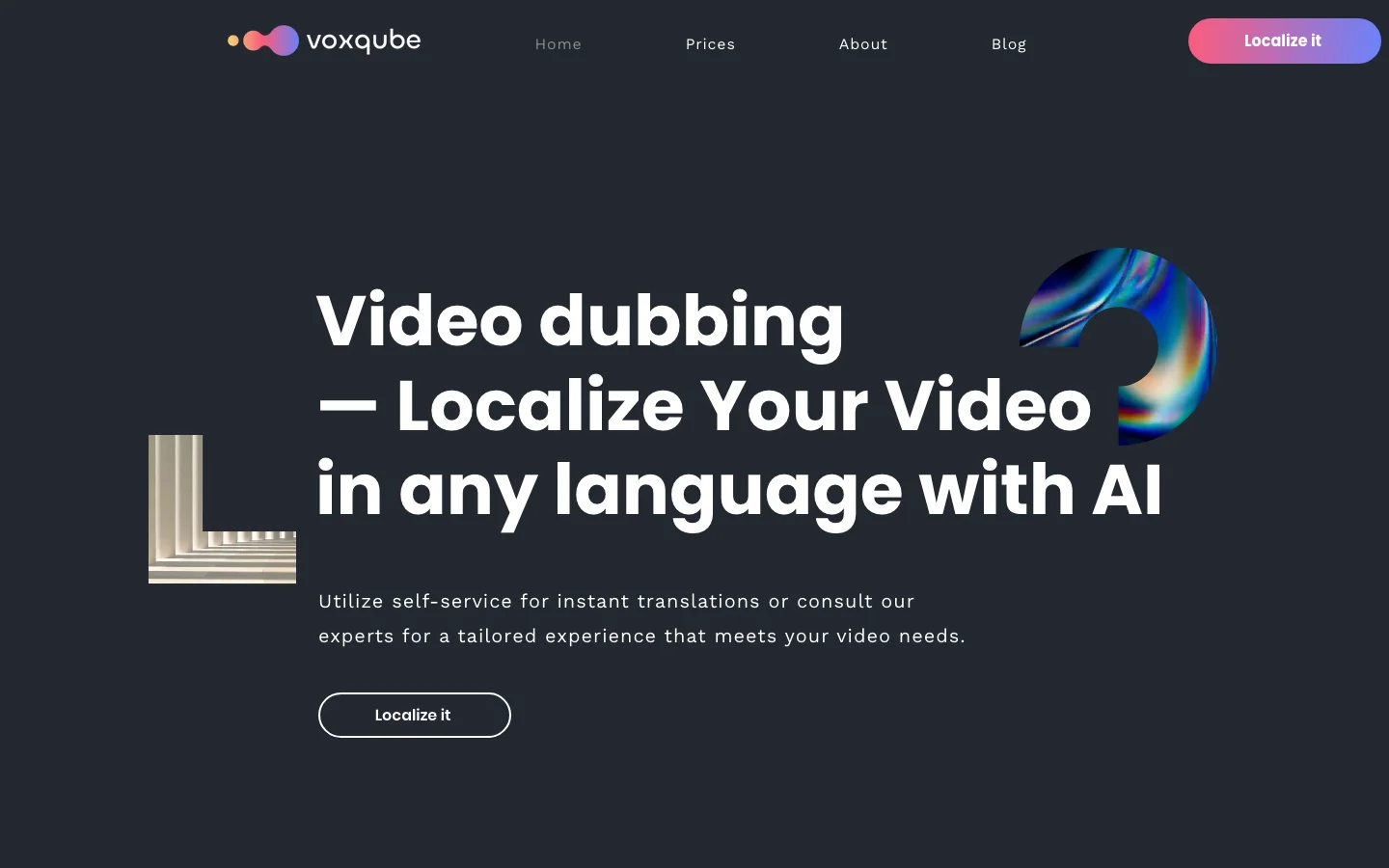voxqube hero image