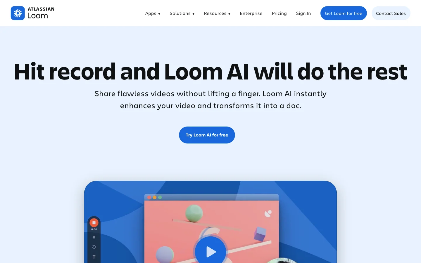 Loom AI hero image